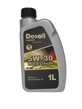 Motorový olej Dexoll 5W-30 LL III - 1L