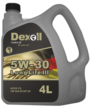 Motorový olej Dexoll 5W-30 LL III - 4L