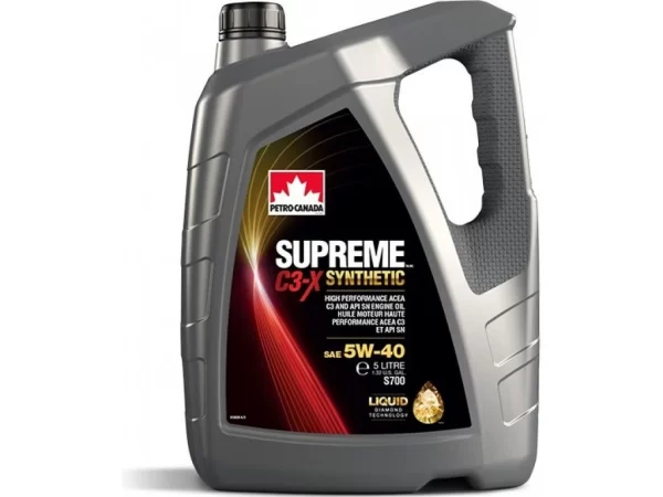 Motorový olej Petro-Canada Supreme C3-X Synthetic 5W-40 5L